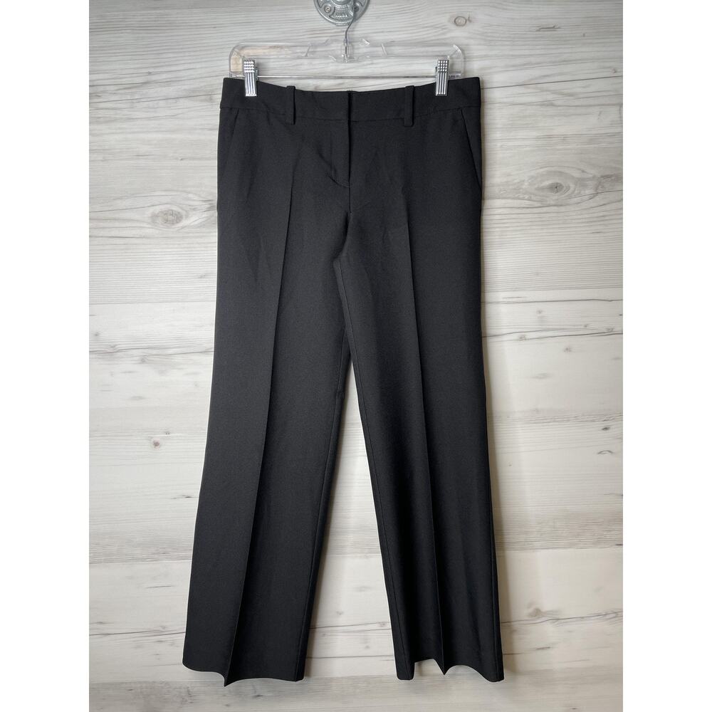 The Limited Womens 2 Black Straight Leg Dress Pants Office Workwear P51C9354
